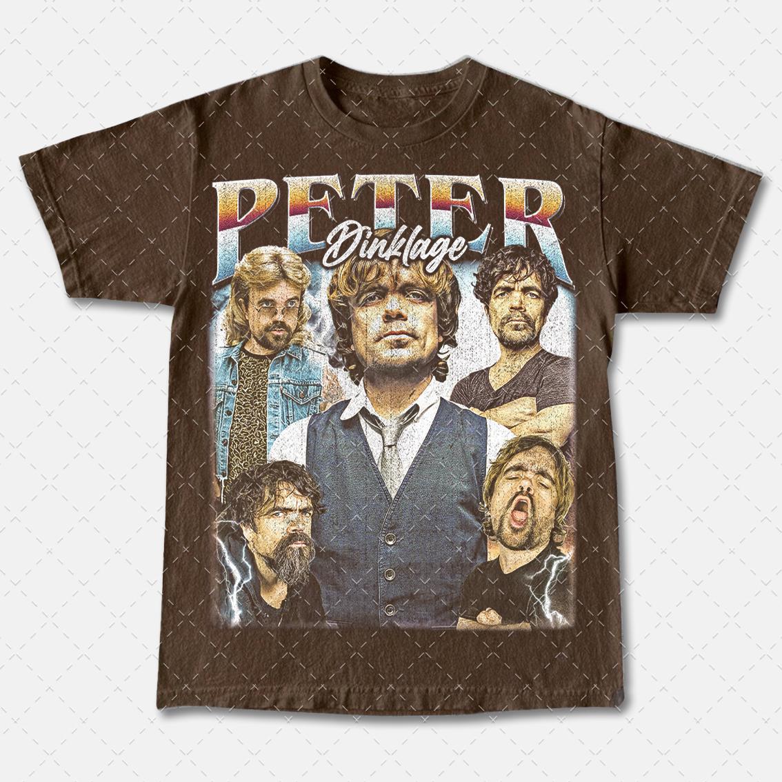 Vintage 90s Peter Dinklage Tee Tv Series Unisex T Shirt Retro TV Show Merch Graphic Tee Pop Culture Shirt Graphic Tee – Fan Favorite · Perfect For Daily Wear