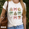 Coquette Nativity Christmas Shirt Bow Christmas Shirt Christian Christmas Shirt Religious Christmas Shirt Jesus is The Reason Cross Tee Graphic Tee – Soft Feel · High-Quality Print