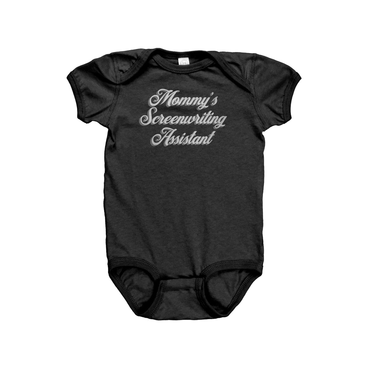 Screenwriter Baby Bodysuit Screenwriter Baby Onepiece Scenarist Baby Gift Script Writer Baby Mommy39s Screenwriting Assistant Graphic Tee – Easygoing Wear · High-Quality Print