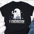 I Exorcise Shirt Halloween Ghost Gym Shirt Bulking Lifting Season Funny Exorcist Shirt Funny Halloween Shirt Weightlifting Ghost Shirt Graphic Tee – Warm & Stylish · Top Pick For Any Outfit