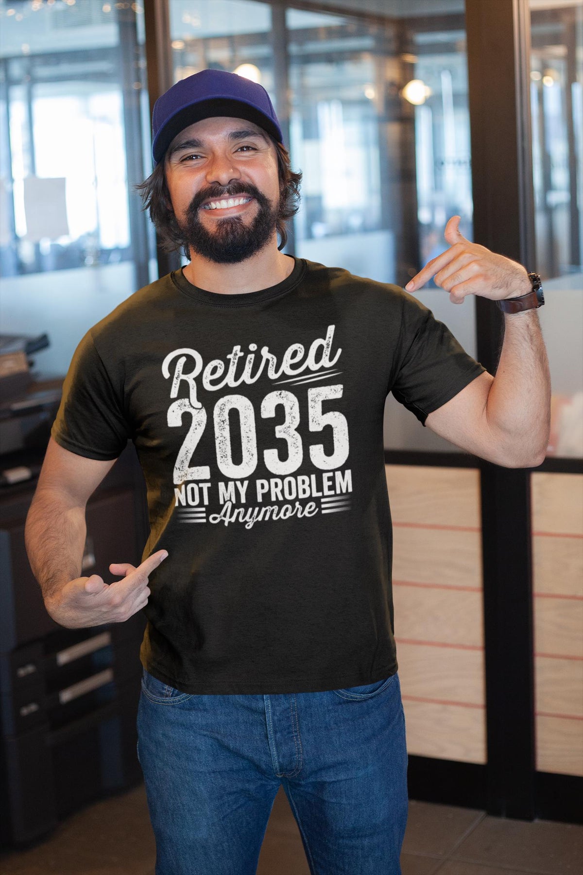 Retired 2035 Not My problem Anymore Shirt 2035 Teacher Retirement Shirt School Out Forever Retired Teacher Gift Teacher Retirement Gift Graphic Tee – Soft Feel · Great Gift For Fans