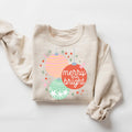 Merry and Bright Sweatshirt Christmas Sweatshirt Christmas Crewneck Christmas Sweater Festive Sweatshirt Holiday Sweatshirt Sweatshirt – Bold Style · Must-Have Style