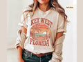 Vintage Key West Tshirt Retro Florida Tee Beach Vacation Shirt Unisex Graphic Top Summer Souvenir Apparel Graphic Tee – Feel-Good Design · High-Quality Print