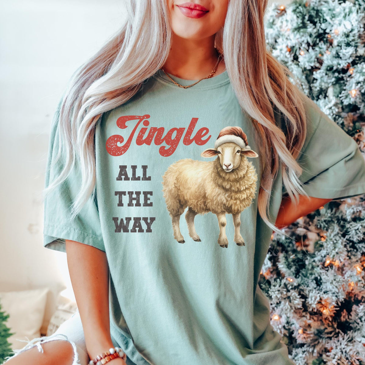 Christmas Farm Animal Tshirt Sheep Christmas Shirt Farm Christmas TShirt Merry Sheepmas Sweater Farm Animal Xmas Tee Graphic Tee – Fan Favorite · Great Gift For Fans