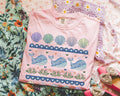 Sweet Whale Tee Shirt with Seashells and Butterflies Cozy Whimsical TShirt for Friend Who Loves Ocean Animals Cute 90s Aesthetic Grandma Graphic Tee – Fan Favorite · Great Gift For Fans