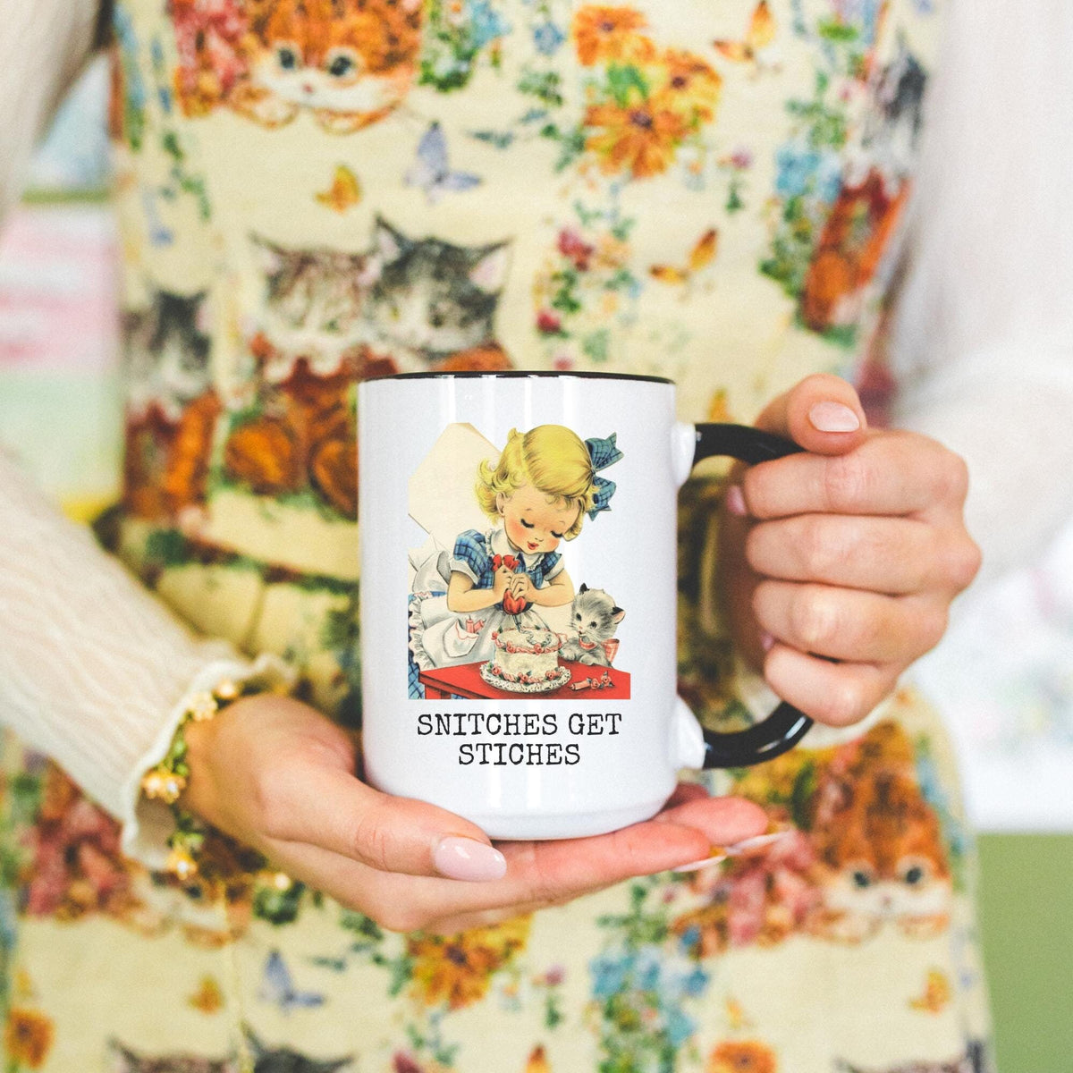 Snitches Get Stitches Coffee Mug Funny Coffee Mug Mugs With Sayings Sarcastic Gifts Best Friend Gifts Gift For Her Graphic Tee – Aesthetic Look · Trending Graphic Apparel