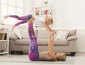 Matching Mommy and Me Celestial Galaxy Leggings Gift Stars Mother Daughter Fitness Tights Set Graphic Tee – Aesthetic Look · Perfect For Daily Wear