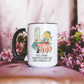 Put Some Gangsta Rap On and Handle It Coffee Mug Funny Coffee Mug Mugs With Sayings Feminist Coffee Mug Roommate Gift Graphic Tee – Premium Graphic · Trending Graphic Apparel
