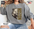 Boston Hockey Shirt Retro Bruin Hockey Gameday Sweatshirt Boston Hockey Crewneck Boston Sports Apparel Bruin Hockey Fan Gift Sweatshirt – Bold Style · Must-Have Style