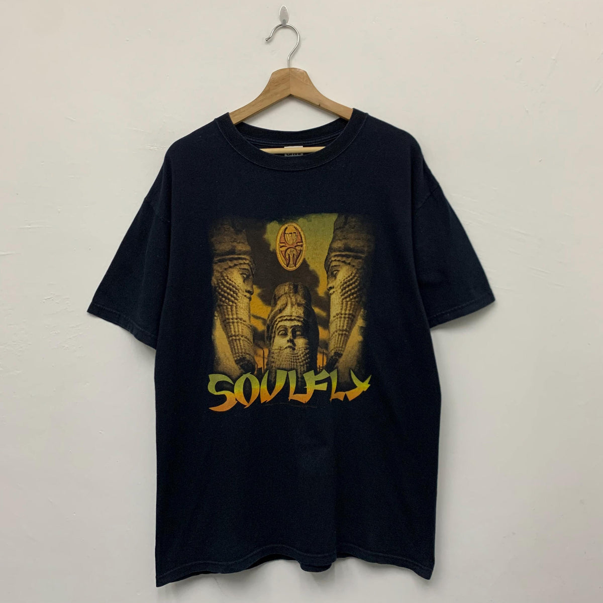 Vintage Soulfly Band T Shirt Large Graphic Tee – Aesthetic Look · High-Quality Print