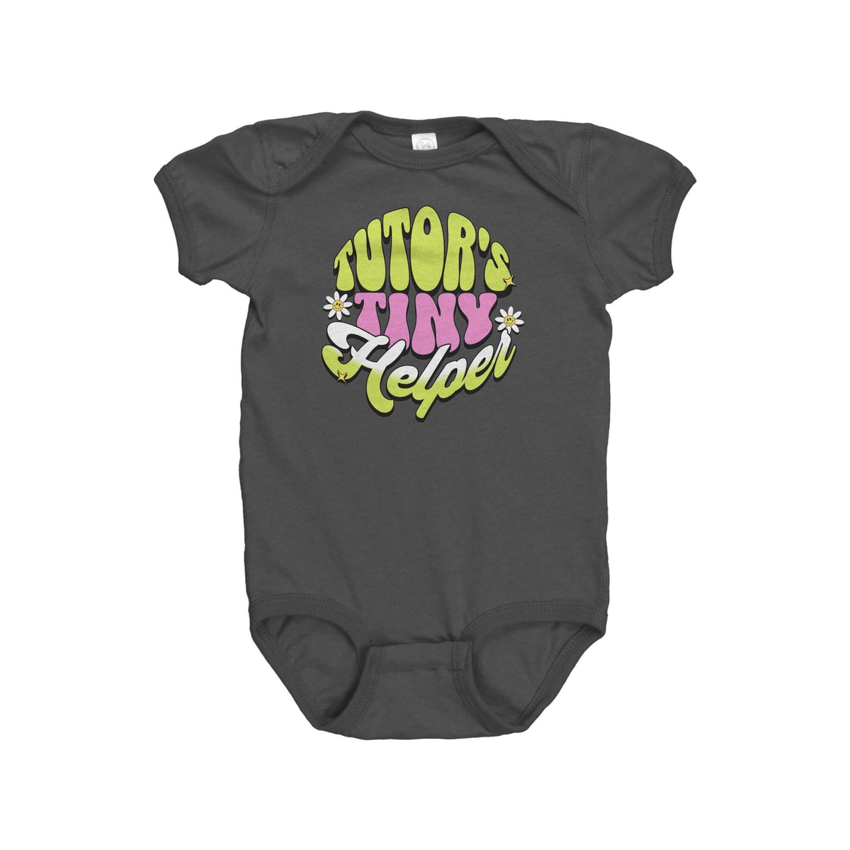 Tutor Baby Bodysuit Tutor Baby Onepiece Tutor Baby Gift Tutor39s Tiny Helper Graphic Tee – Premium Graphic · Top Pick For Any Outfit
