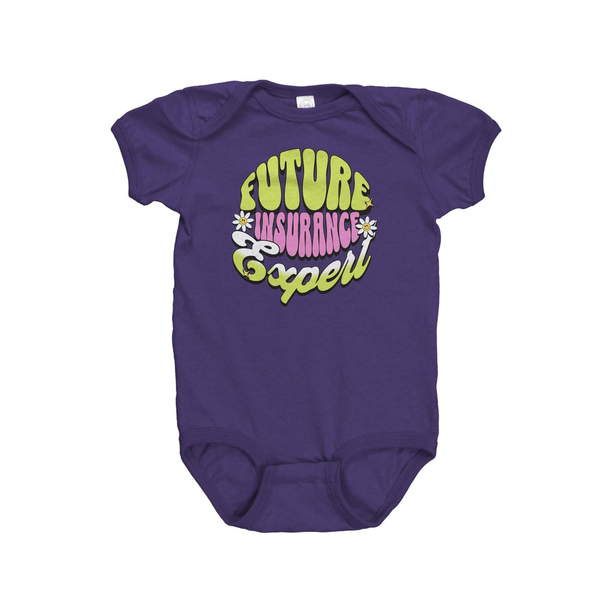 Insurance Baby Bodysuit Insurance Baby Onepiece Insurance Baby Gift Future Insurance Expert Graphic Tee – Bold Style · High-Quality Print