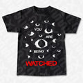 Vintage You Are Being Watched 90s Graphic Shirt Retro Illustration Shirt Aestethic T shirt Vintage Drawing Unisex T shirt Graphic Tee – Cozy Vibes · Must-Have Style