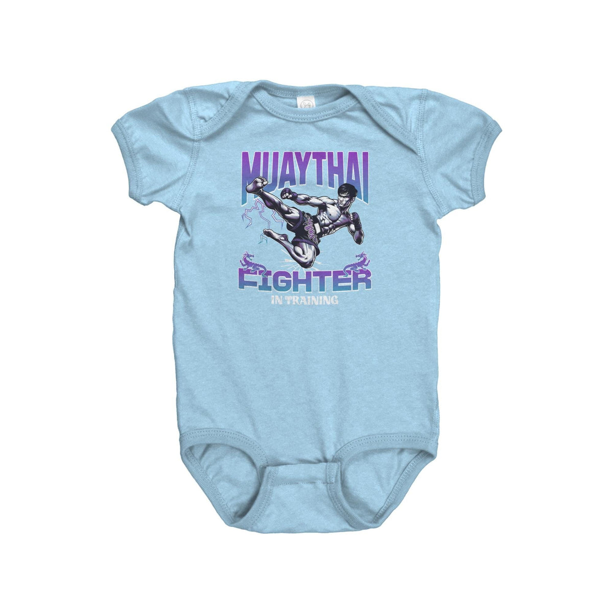 Muay Thai Baby Bodysuit Muay Thai Baby Onepiece Thai Boxing Gift Muay Thai Fighter In Training Graphic Tee – Bold Style · Trending Graphic Apparel