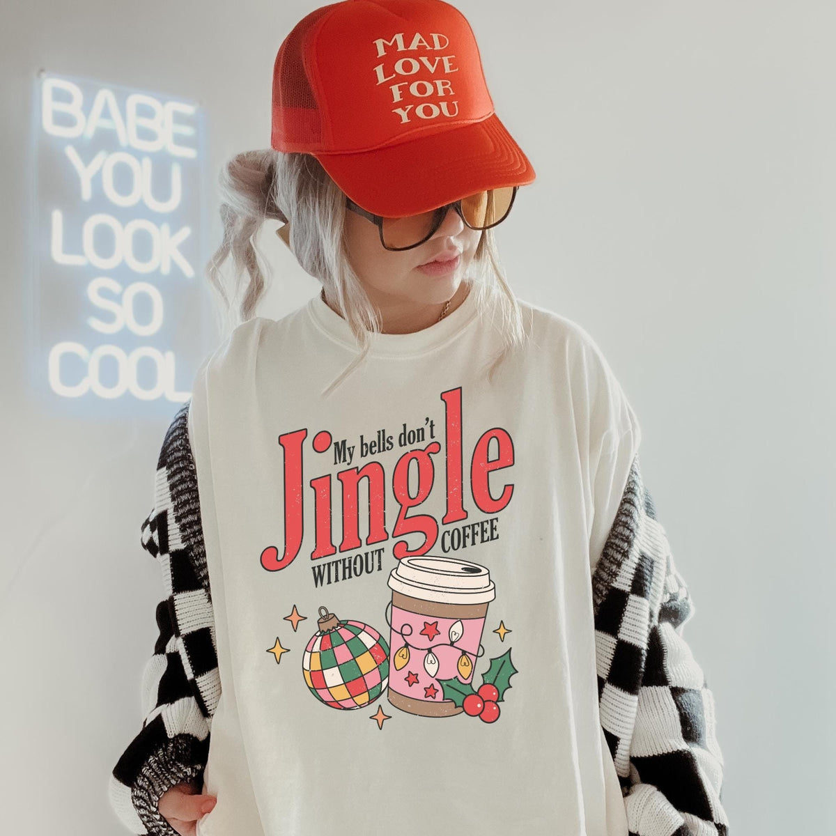 My Bells Dont Jingle Without Coffee Shirt Funny Coffee Christmas Shirt Coffee Christmas Shirt Cute Christmas TShirt Graphic Tee – Cozy Vibes · Great Gift For Fans