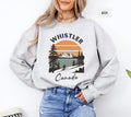 Whistler Canada Ski Sweatshirt Winter Mountain Crewneck Jumper Snowboarding Gift Ski Resort Apparel Mountain Adventures Sweatshirt – Cozy Vibes · Top Pick For Any Outfit