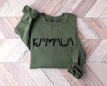 Kamala Harris La Sweatshirt Kamala 2024 T Sweatshirt Madam President Sweatshirt Vote America President Election Comma La Sweatshirt Sweatshirt – Everyday Comfort · Great Gift For Fans