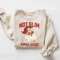 Not Slim Kinda Shady Sweatshirt Christmas Sweatshirt Christmas Shirt Vintage Santa Sweater Christmas Crewneck Pullover Christmas Gifts Sweatshirt – Easygoing Wear · Must-Have Style