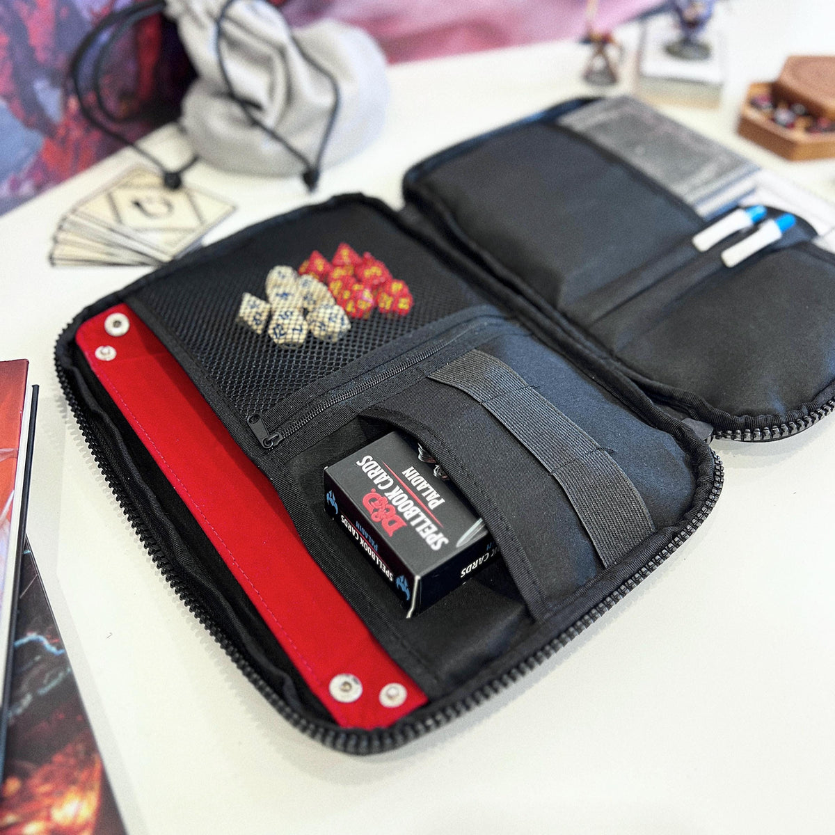 Dungeons And Dragons Zip Up Organiser Dungeon Master Gift D And D Dice Bag DD Tabletop Game Storage Tote Bag – Fan Favorite · Trending Graphic Apparel