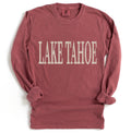 Lake Tahoe Long Sleeve Tshirt Gift Tee Graphic Tee – Easygoing Wear · Great Gift For Fans