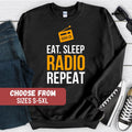 Funny Radio Hoodie Funny Amateur Radio Gift Ham Radio Lover Sweatshirt Radio Operator Sweater Amateur Radio Pullover Radio Host Sweater Hoodie – Easygoing Wear · Perfect For Daily Wear