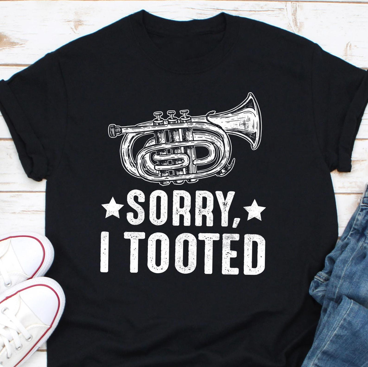 Trumpet Shirt Sorry I Tooted Shirt Funny Trumpet Gift Trumpet Player Trumpet Player Shirt Jazz Player Gift Band Shirt Graphic Tee – Warm & Stylish · Great Gift For Fans