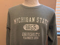 Vintage 90s Michigan State University Founded in 1855 Crewneck Sweatshirt L Sweatshirt – Everyday Comfort · Great Gift For Fans