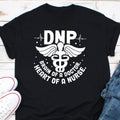 DNP Shirt Brain of A Doctor Heart of A Nurse Shirt Doctor Of Nursing Practice Shirt DNP Graduate Shirt Doctorate Of Nursing Shirt Graphic Tee – Easygoing Wear · High-Quality Print