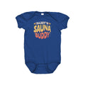 Sauna Baby Bodysuit Sauna Lover Baby Onepiece Sauna Baby Gift Sauna Fans Daddy39s Sauna Buddy Graphic Tee – Soft Feel · Great Gift For Fans