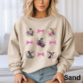 Coquette Hummingbird Sweatshirt Pink Bows Bird Sweater Bird Lover Gift Bird Watcher Gift Hummingbird Gift Girly Bird Sweater Sweatshirt – Feel-Good Design · High-Quality Print