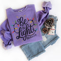 Be The Light Sweatshirt Religious Christmas Sweatshirt Christian Holiday Sweater Faith Based Gift Christmas Gifted Sweatshirt – Warm & Stylish · Great Gift For Fans