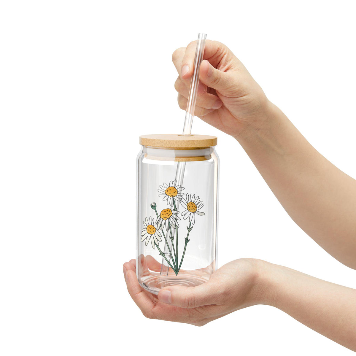 Personalized Sipper Glass with Bamboo Lid Eco Friendly Gifts for Her Mother39s Day Birthday Bridesmaid Proposal Custom Glass Tumbler Graphic Tee – Soft Feel · Trending Graphic Apparel