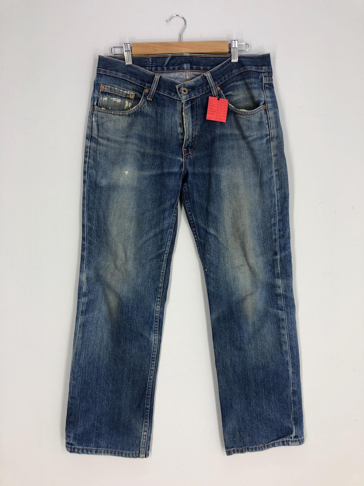 Size 34x37 Vintage Levi39s 552 Stone Washed Jeans Levis Blue Faded Dirty Denim 1990s Levi39s Blue Denim Distressed Jeans Levis mom Jeans W34 Graphic Tee – Easygoing Wear · Must-Have Style