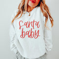 Santa Baby Sweatshirt Santa Sweatshirt Christmas Sweatshirt Retro Santa Sweatshirt Holiday Sweatshirt Sweatshirt – Soft Feel · Must-Have Style