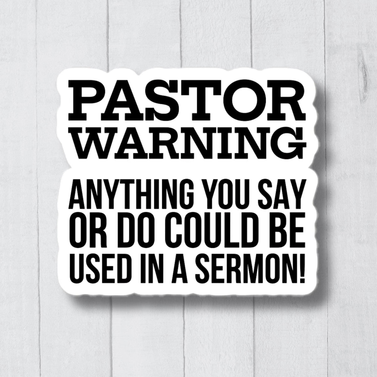 Funny Pastor Sticker Pastor Decals Pastors Appreciation Pastors Gift Christian Sticker Preacher Sticker Preacher Decal Preacher Gift Graphic Tee – Premium Graphic · Must-Have Style