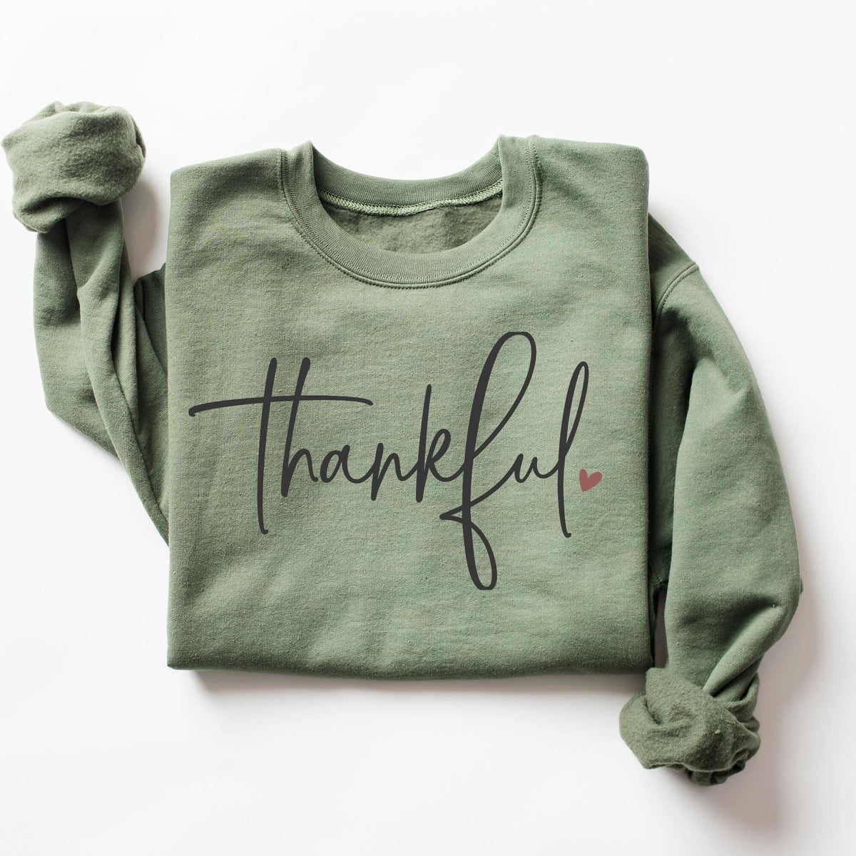Thankful Sweatshirt Thanksgiving Sweatshirt Gratitude Sweatshirt Inspirational Shirt Friendsgiving Shirt Sweatshirt – Fan Favorite · Trending Graphic Apparel