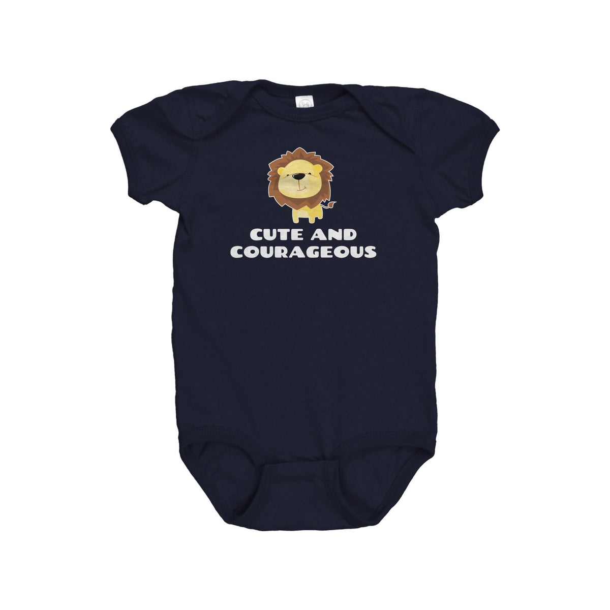 Cute Lion Baby Bodysuit Lion Baby Gift Lion Lover Baby Baby Onepiece Baby Shower Gift Cute and Courageous Graphic Tee – Everyday Comfort · Great Gift For Fans