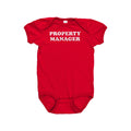 Property Manager Baby Bodysuit Property Managers Baby Gift Baby Onepiece First Birthday or Baby Shower Cute Baby Shirt All Cotton Graphic Tee – Bold Style · Top Pick For Any Outfit