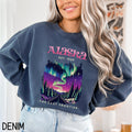 Northern Lights Alaska Sweatshirt Alaska Cruise Sweater Alaska Vacation State Gift Aurora Borealis Shirt Alaska Souvenir Sweatshirt – Easygoing Wear · Perfect For Daily Wear