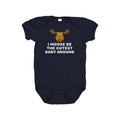 Cute Moose Baby Bodysuit Moose Baby Gift Moose Lover Baby Baby Onepiece Baby Shower Gift I Moose Be The Cutest Baby Around Graphic Tee – Aesthetic Look · Great Gift For Fans