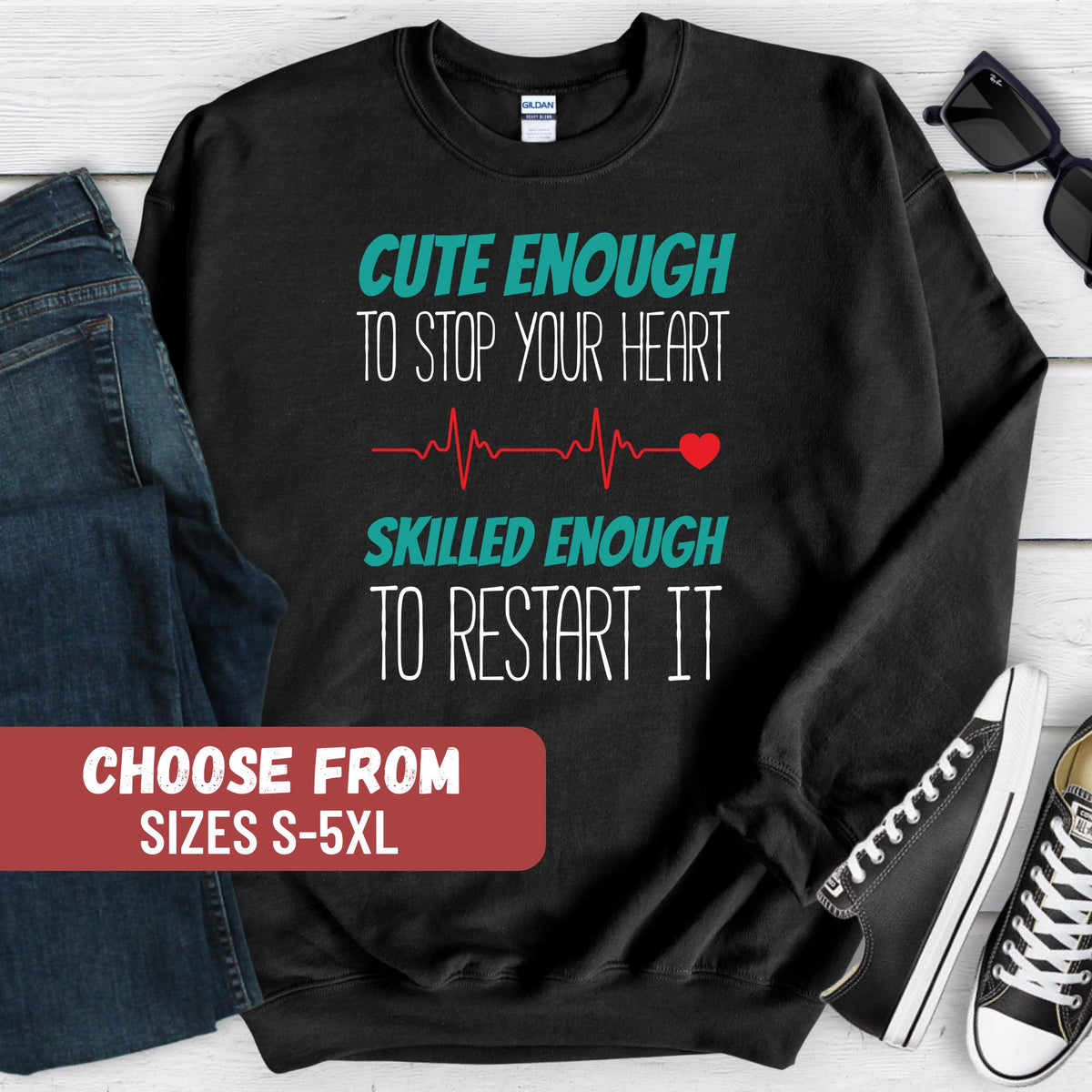 Funny Nurse Sweatshirt Nurse Shirt New Nurse Shirt Nurse Gift Nurse Graduate Gift Nurse Appreciation Nurse Hoodie Nurse Crewneck Hoodie – Cozy Vibes · Must-Have Style