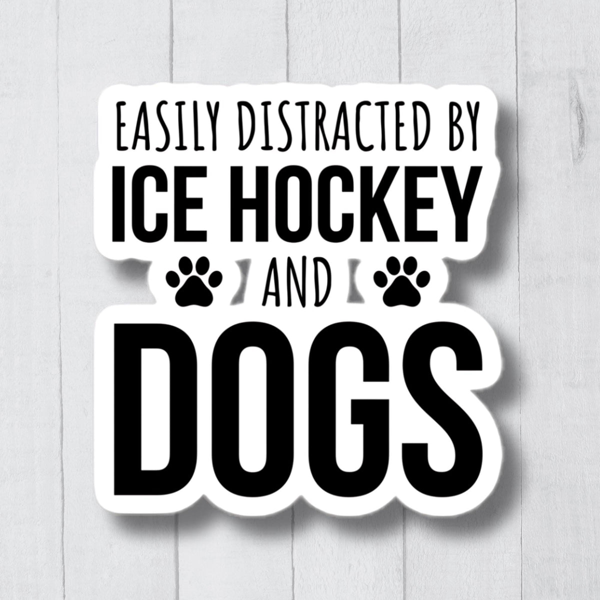 Funny Ice Hockey Sticker Hockey Decal Gift For Ice Hockey Player Hockey Vinyl Decal Ice Hockey Coach Sticker Ice Hockey Lover Graphic Tee – Easygoing Wear · Great Gift For Fans