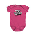 Funny Baby Bodysuit Fart Baby Onepiece Baby Shower Gift First Birthday I Only Fart When Im Happy Graphic Tee – Easygoing Wear · Perfect For Daily Wear