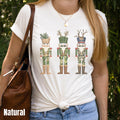 Camo Nutcracker Christmas Shirt Camouflage Christmas Shirt Hunting Christmas Shirt Military Wife Hunting Wife Camo Christmas Shirt Graphic Tee – Warm & Stylish · High-Quality Print