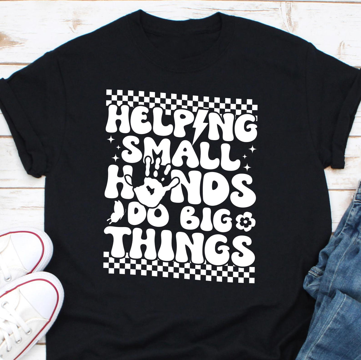 Helping Small Hands Do Big Things PediOT Shirt Occupational Therapy Shirt Pediatric OT Shirt Pediatric OT Appreciation Gift Graphic Tee – Easygoing Wear · Must-Have Style