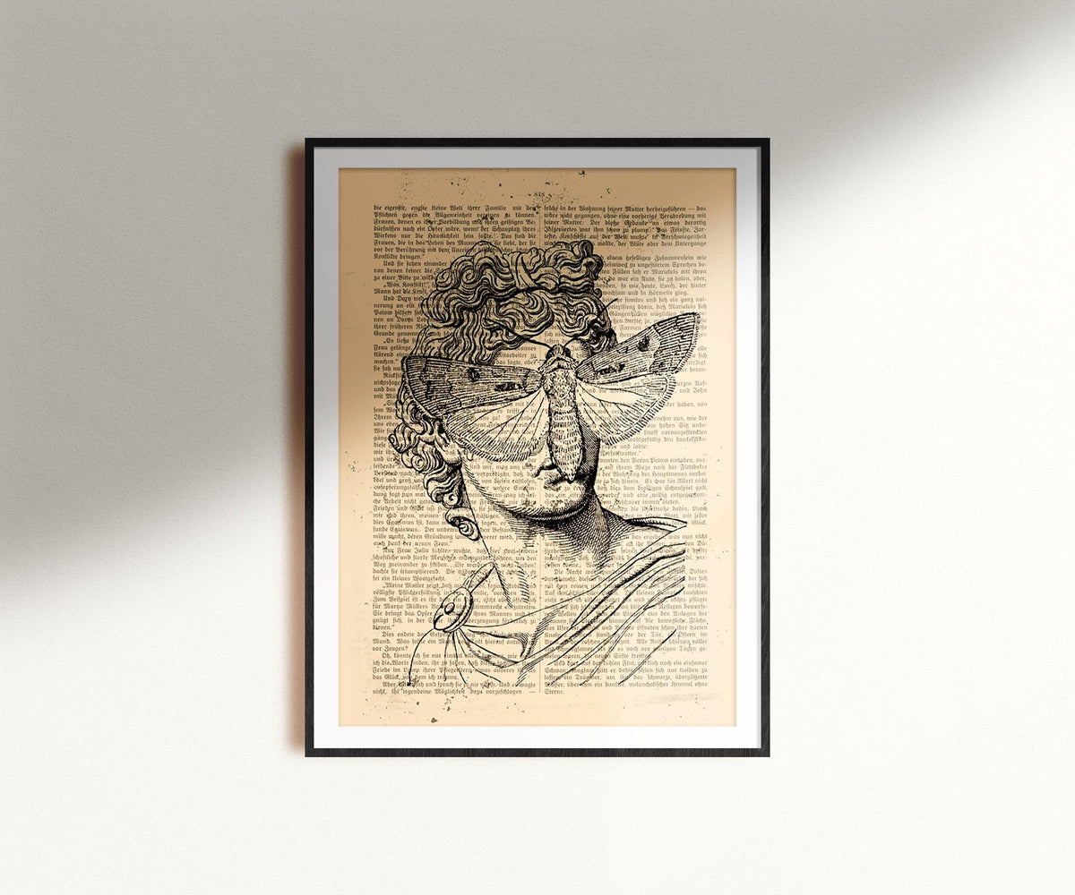 Dark Academia Wall Art Mythologic God Print Dark Academia Poster Retro Collage Artwork Greek Goddess Print Aesthetic Wall Decor Graphic Tee – Warm & Stylish · Perfect For Daily Wear
