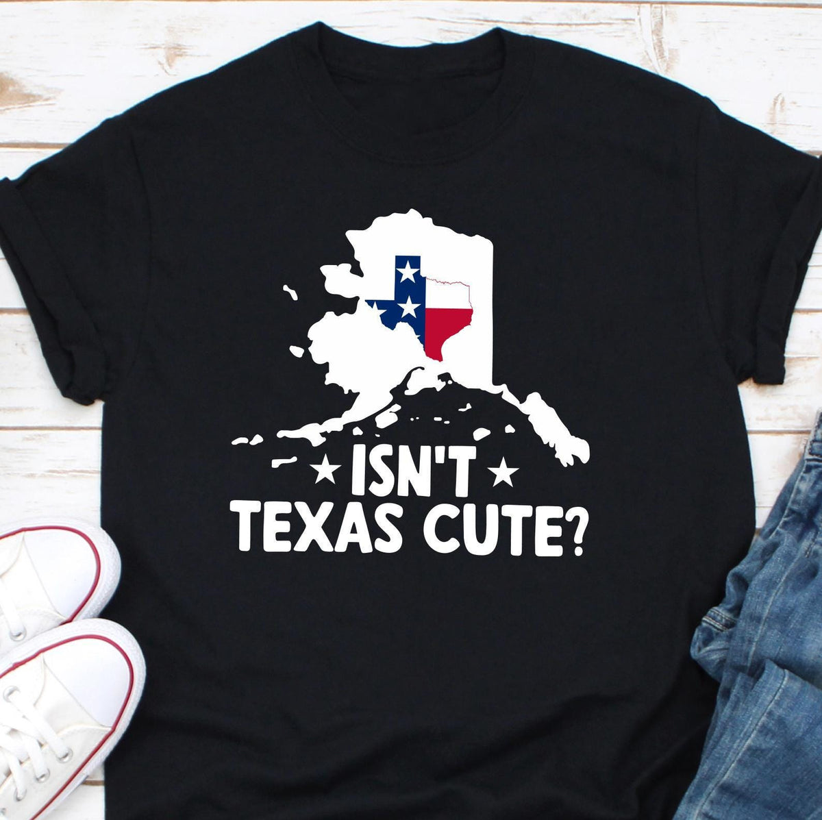 Alaska Isn39t Texas Cute State Shirt Alaska Shirts Texas Shirts Alaskan and Texan Shirt Texas Citizen Shirt US State Texas Lover Shirt Graphic Tee – Cozy Vibes · High-Quality Print