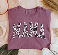 Mama Pink Cow TShirt Retro Mama Varsity Shirt Gift for Mothers Day Women39s TShirt Cow Print Mama Shirt Graphic Tee – Cozy Vibes · Top Pick For Any Outfit