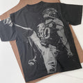 TJ Watt shirt Handmade Bleached t shirt Baseball Bleached Unisex Faded black cotton t shirt Gift for him Gift for her Graphic Tee – Aesthetic Look · High-Quality Print