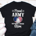Proud Army National Guard Mom T Shirt Army Mom Shirt Military Mom Shirt National Guard Mom Tee Gift for Army Mom Military Mom Gift Graphic Tee – Aesthetic Look · Top Pick For Any Outfit